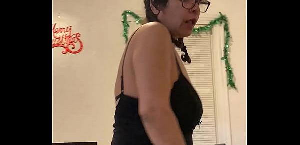  Anna Maria Mature latina Sexy Dominican MILF in black lingerie add me on twitter @annamariawny